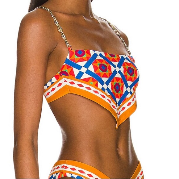 We Wore What Bandana Bikini Top NWOT - Picture 2 of 15